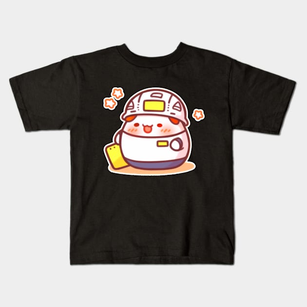 Builder Dan Kids T-Shirt by Newdlebobs